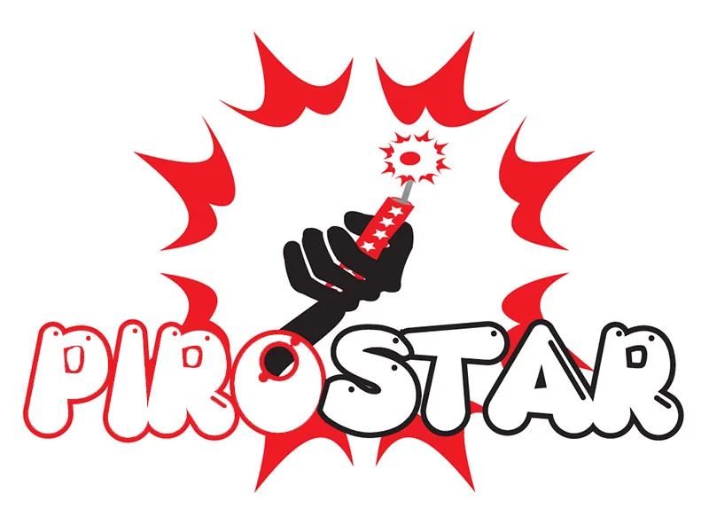 Diseño de identidad y logotipo para PiroStar, proyecto real de IDG GRUP WEB
